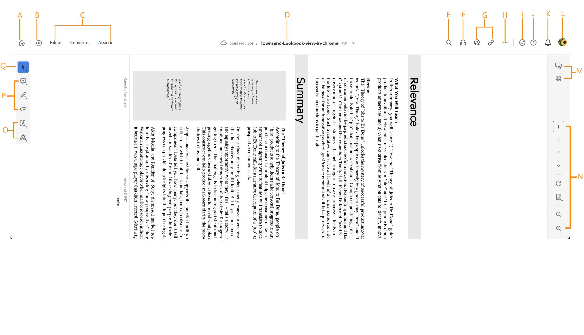 Experiência moderna do visualizador de PDF