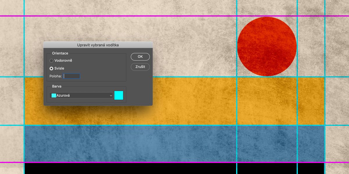 Jak udělat v Photoshopu mřížku?