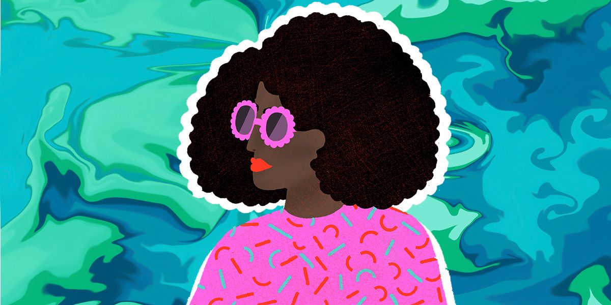 Transformeer het uiterlijk van het meisje of de achtergrond met het gereedschap Uitvloeien.