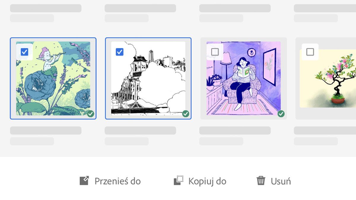 Organizowanie wielu dokumentów naraz