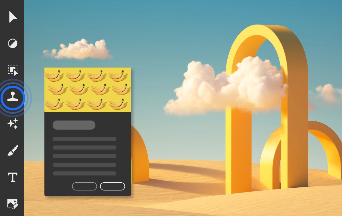 了解工作区并找到 Photoshop Web 版中您最喜爱的工具