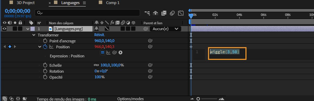 modifier l’expression