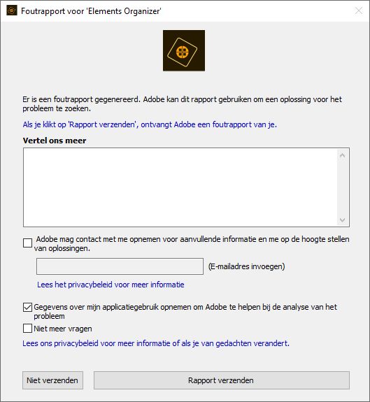 Crash Reporter - Windows