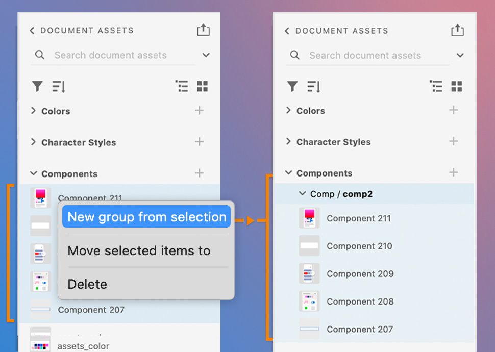 Crear un subgrupo dentro de un grupo