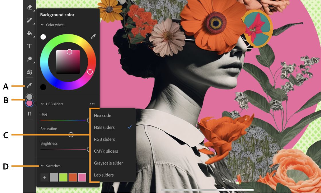Kleurvarianten maken met de bijgewerkte kleurkiezer en stalen